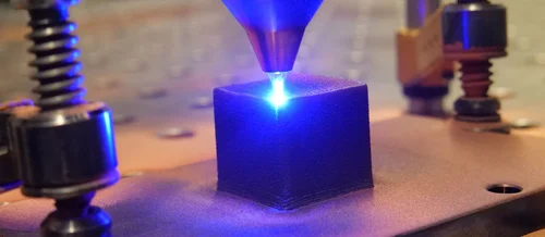 Copper Additive Manufacturing with blue diode laser process at 80% powder efficiency by Laserline diode lasers